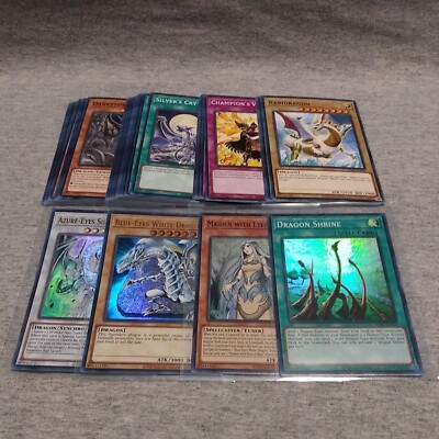 Konami Yu-gi-oh! Saga of Blue-Eyes White Dragon Structure Deck 41 Cards Open Box-image