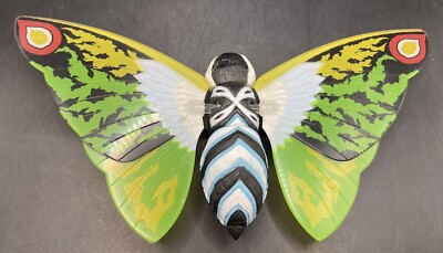 Bandai 1997 Mothra 11” Vinyl Action Figure Godzilla-image