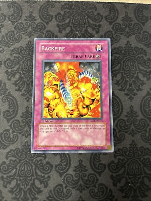 Backfire SD3-EN031 Structure Deck: Blaze of Destruction 1st Edition-image