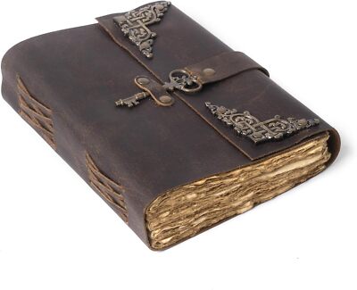 Vintage Journal, Journal for Men and Women, Bound Notebook | Vintage Notebook, O-image