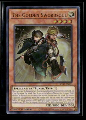 Structure Deck: Albaz Strike #SDAZ-EN003 The Golden Swordsoul-image