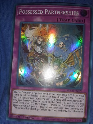 Possessed Partnerships SDCH-EN028 Structure Deck: Spirit Charmers 1st Edition-image