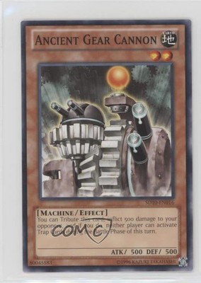 2007 Yu-Gi-Oh! Machine Re-Volt Structure Deck Unlimited Ancient Gear Cannon 0d08-image