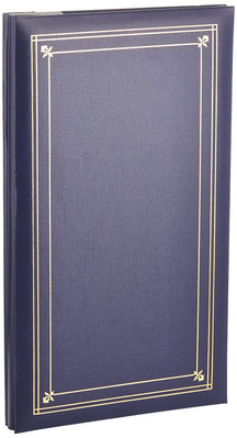 Pioneer Photo Albums 204-Pocket Post Bound Slim Line Leatherette Cover Photo...-image