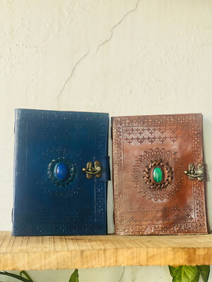 Goat Handmade Leather Journal beautiful Eye Journal Special Offer-image