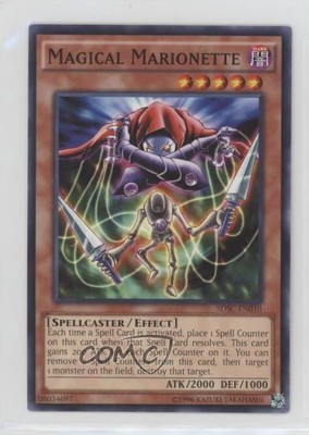 2009 Yu-Gi-Oh! Spellcasters' Command Structure Deck Magical Marionette 0yj1-image