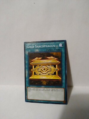 Yu-Gi-Oh! TCG Gold Sarcophagus Structure Deck: Cyberse Link SDCL-EN027 1st Edit…-image
