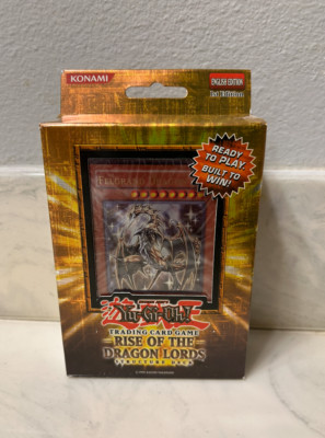 Yugioh Rise Of The Dragon Lords Structure Deck Sealed 1st Edition New-image