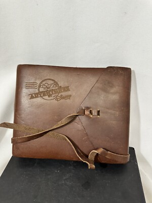 adventures by disney Brown leather Bound Journal Photo book, Unused-image