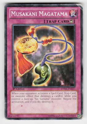 Structure Deck: Samurai Warlords #SDWA-EN037 Musakani Magatama 1st Edition-image