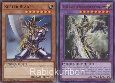 Yugioh Buster Blader, the Dragon Destroyer Swordsman + Buster Blader Set-image