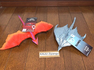 Movie Monster Gyaos 2023 & Zigra 2023 Figure Set Gamera Rebirth Bandai-image