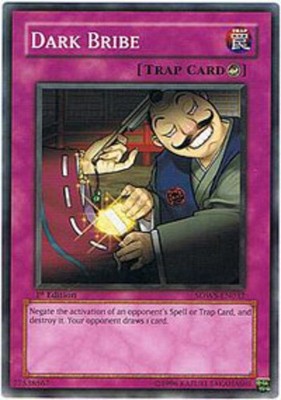 Dark Bribe - SDWS-EN032 - Common - 1st Edition Moderately Played Structure Deck -image