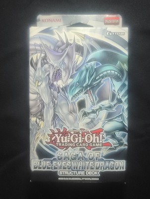 YuGiOh Saga of Blue-Eyes White Dragon Structure Deck Unlimited Edition Sealed-image