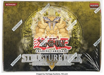 Yu-Gi-Oh! 1st Edition Invincible Fortress Structure Deck Sealed Display Box 2006-image