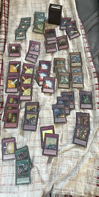 Yu-Gi-Oh Pre-Built Mirror Force Trap Deck w/ Sleeves And Deck Box-image