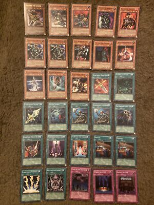 Yugioh Structure Deck Warriors Triumph 30 Card Lot Commons UltraRare Holo 1st ED-image