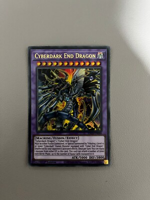 Yu-Gi-Oh! TCG Cyberdark End Dragon Structure Deck: Cyber Strike SDCS-EN044...-image