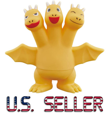 Bandai Chibi King Ghidorah Movie Monster Series Soft Vinyl Figure Ghidora Gidora-image