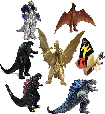 Brand New Godzilla Dinosaur Toys King of The Monsters Action Figures Pack-image
