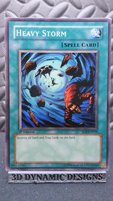 | Yugioh Heavy Storm SD2-EN019 Common Structure Deck Zombie Madness  LP 🔥 |-image