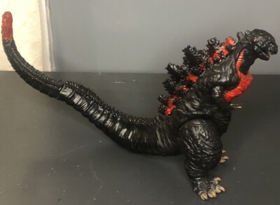 Shin Godzilla 2016 Fire Lava monster Gojira Kaiju 6.5” black red action figure-image