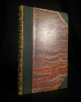 1845 ~  Musique des Chansons de P J De Beranger ~ Illustrated French LEATHER!-image