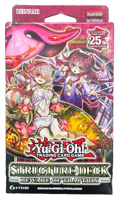 Yu-Gi-Oh! TCG 2020 Structure Deck Beware Of Traptrix 25th Quarter Century-image