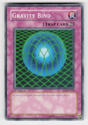 Structure Deck: Fury from the Deep #SD4-EN028 Gravity Bind 1st Edition-image