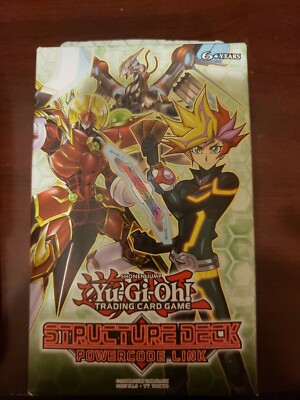Konami Yu-Gi-Oh! TCG, Powercode Link Structure Deck, New and Sealed-image
