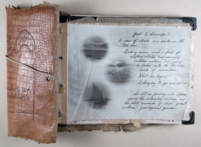 Hugh S Davis / Unique Presentation Photo Album from Hugh S Davis to Waite 1935-image