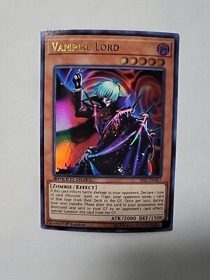 Yu-Gi-Oh! TCG Vampire Lord Structure Deck Sd2-En003 1st Edition Common-image
