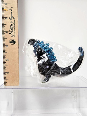 Godzilla Monster Figure About 4 inches high.  King of the monster's blue-image