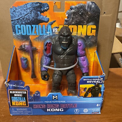 Playmates Godzilla Vs. Kong With Battle Axe-image