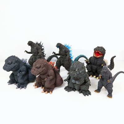Godzilla Soft Vinyl Figure 7 Set Yr-53468-image
