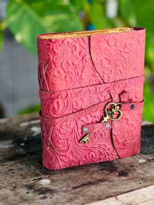Goat Handmade Leather Journal one size Key journal-image