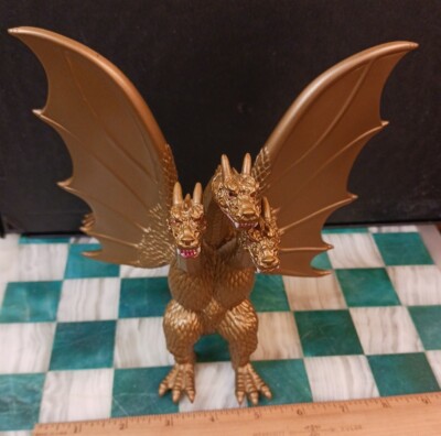 King Ghidorah Action Figure 2014 Bandai Toho Playmates Godzilla Monster Figurine-image