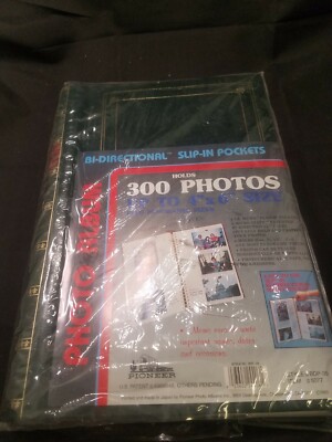 Pioneer BDP35 Bi-Directional Spiral Bound Album, Hunter Green 300 Page-image