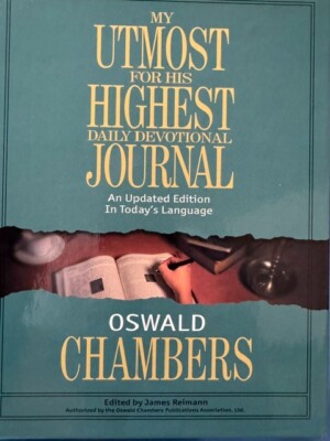 My Utmost for His Highest Journal Devotional Leather Oswald Chambers -New in Box-image