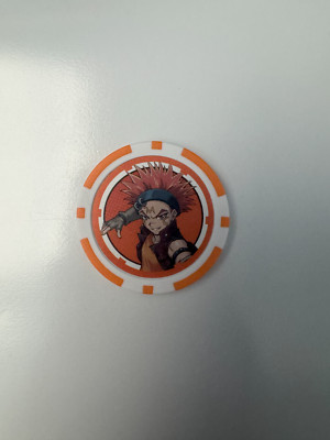 YuGiOh Duel Links Crow Hogan Limited Edition Poker Chip Prize Token New-image