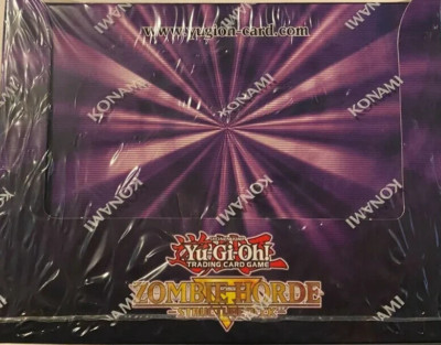 YuGiOh Zombie Horde Structure Deck Display Case 1st Edition Sealed-image