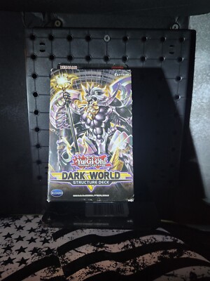 1x YUGIOH DARK WORLD STRUCTURE DECK (FACTORY SEALED) NEW-image