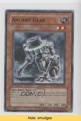 2007 Yu-Gi-Oh! Machine Re-Volt Structure Deck 1st Edition Ancient Gear READ 0a1-image