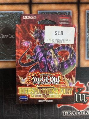 Yugioh Dinosmasher’s Fury Structure Deck 1st Edition Factory Sealed-image
