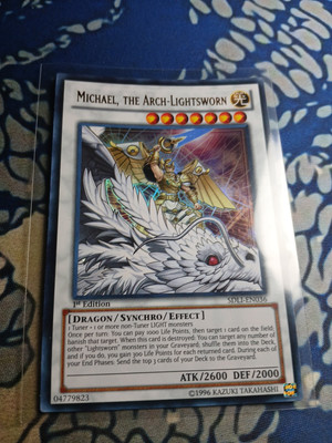 Michael, the Arch-Lightsworn SDLI-EN036 Structure Deck: Realm of Light 1st...-image