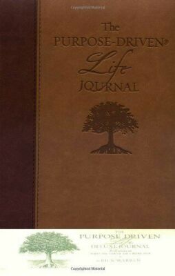 The Purpose Driven Life Deluxe Journal by Rick Warren (Leather Bound, 2003) NEW-image