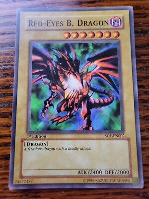 LP Red-Eyes B. Dragon SD1-EN002 Structure Deck: Dragon's Roar 1st Edition-image