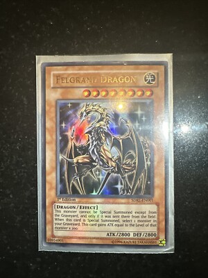 Yu-Gi-Oh! TCG Felgrand Dragon Structure Deck SDRL-EN001 1st Edition Ultra Rare-image