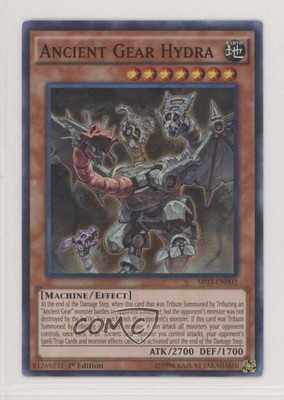 2017 Yu-Gi-Oh! Machine Reactor Structure Deck 1st Edition Ancient Gear Hydra 1k3-image