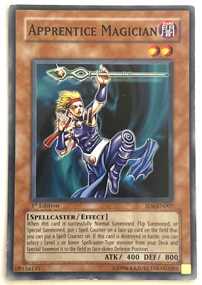 YuGiOh! - Apprentice Magician - SD6-EN007 - 1st Edition - Common-image